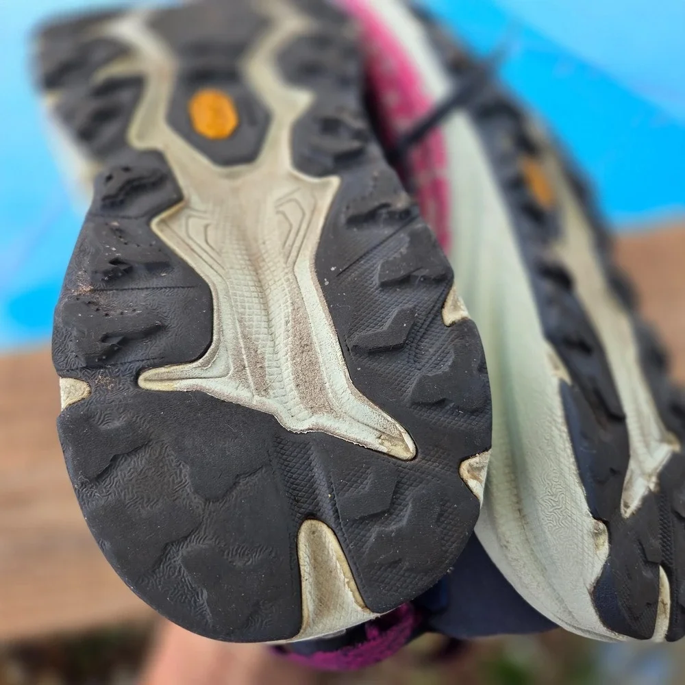 Hoka Speedgoat 6 Shoes Mens 13D Stormy Skies Aqua Breeze Trail Running